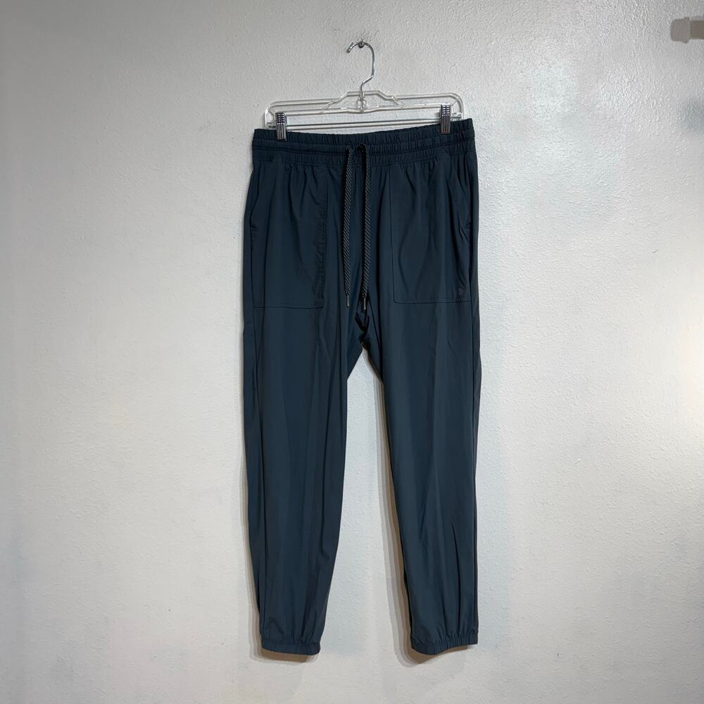 Apana Teal Blue Lightweight Jogger Pants Drawstring Athleisure Sz M - Picture 2 of 11